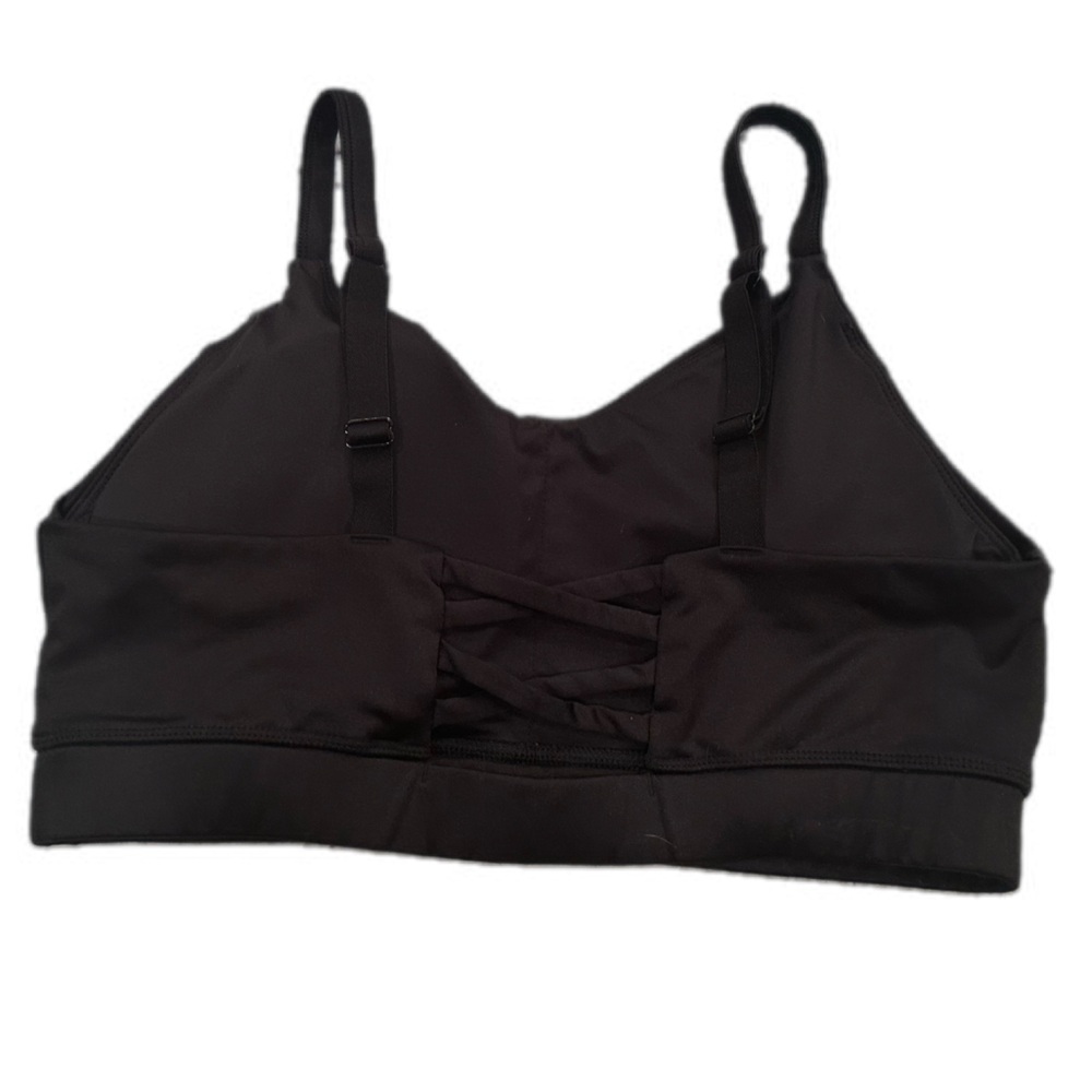 Athletic Works Black Sports Bra